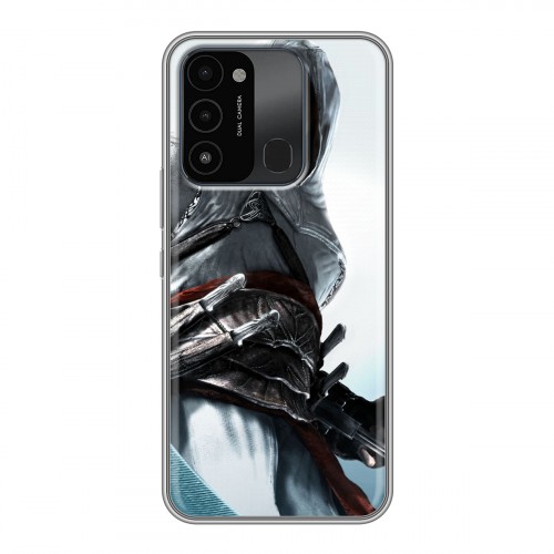 Дизайнерский силиконовый с усиленными углами чехол для Tecno Spark Go 2022 Assassins Creed