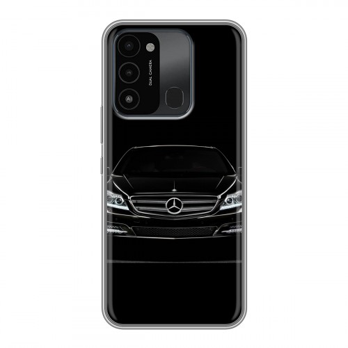 Дизайнерский силиконовый с усиленными углами чехол для Tecno Spark Go 2022 Mercedes