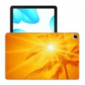 Дизайнерский силиконовый чехол для Realme Pad Солнце