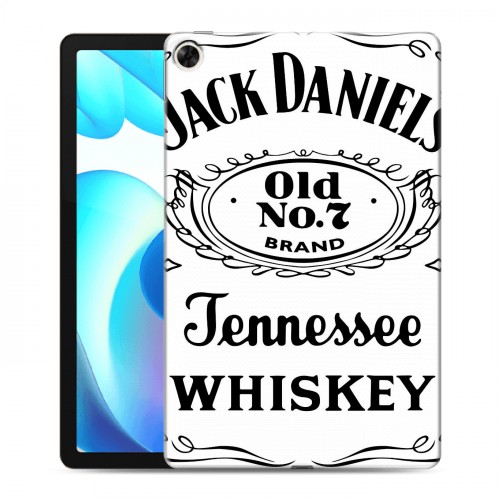 Дизайнерский силиконовый чехол для Realme Pad Jack Daniels