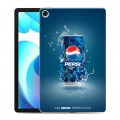 Дизайнерский силиконовый чехол для Realme Pad Pepsi