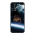 Дизайнерский силиконовый чехол для Samsung Galaxy A13 4G Астероиды