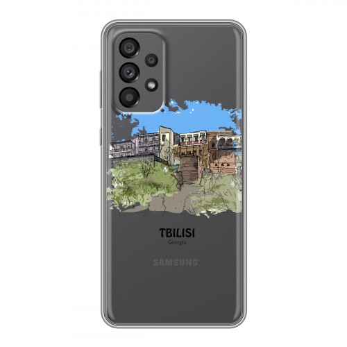 Дизайнерский силиконовый чехол для Samsung Galaxy A73 5G Грузия