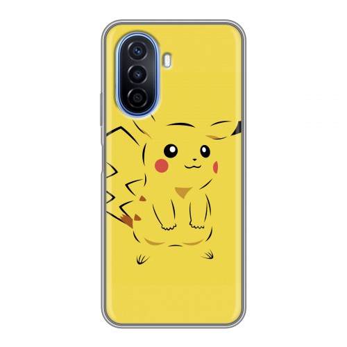 Дизайнерский пластиковый чехол для Huawei Nova Y70 Pokemon Go