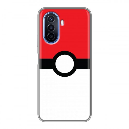 Дизайнерский силиконовый чехол для Huawei Nova Y70 Pokemon Go