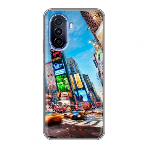 Дизайнерский силиконовый чехол для Huawei Nova Y70 Нью-Йорк