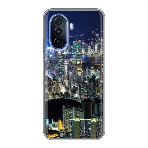 Дизайнерский силиконовый чехол для Huawei Nova Y70 Гонконг