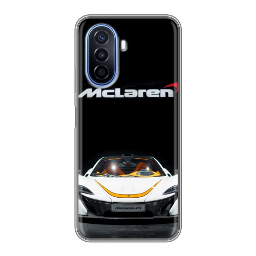 Дизайнерский силиконовый чехол для Huawei Nova Y70 McLaren