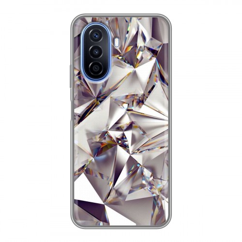 Дизайнерский силиконовый чехол для Huawei Nova Y70 Кристаллы