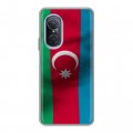 Дизайнерский силиконовый чехол для Huawei Nova 9 SE Флаг Азербайджана