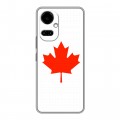 Дизайнерский силиконовый чехол для Tecno Camon 19 Флаг Канады