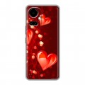 Дизайнерский силиконовый чехол для Tecno Camon 19 День Святого Валентина