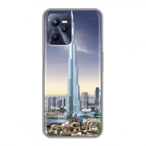 Дизайнерский силиконовый чехол для Realme C35 Дубаи