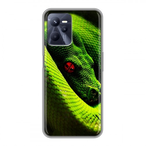 Дизайнерский силиконовый чехол для Realme C35 Змеи