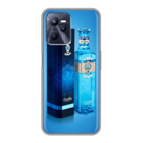 Дизайнерский силиконовый чехол для Realme C35 Bombay Sapphire