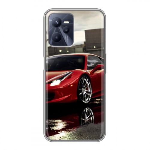 Дизайнерский силиконовый чехол для Realme C35 Ferrari
