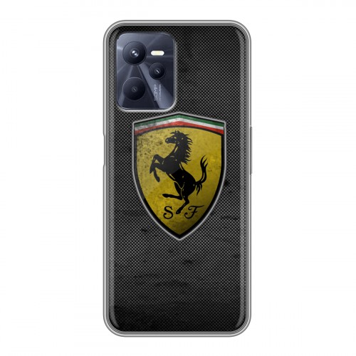 Дизайнерский силиконовый чехол для Realme C35 Ferrari