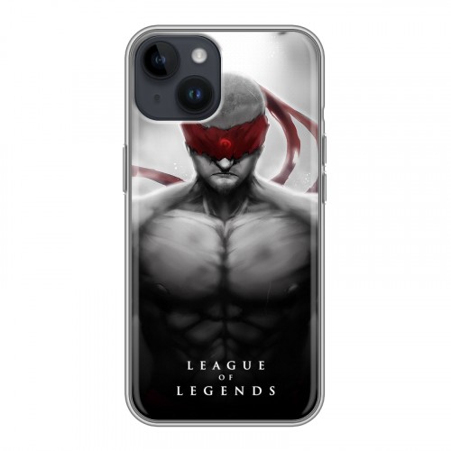 Дизайнерский пластиковый чехол для Iphone 14 League of Legends