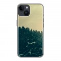 Дизайнерский пластиковый чехол для Iphone 14 лес