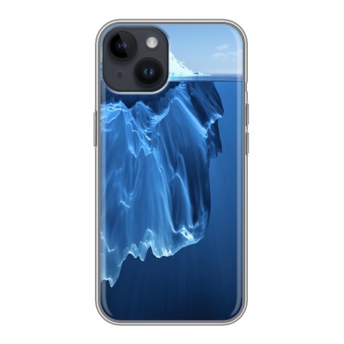 Дизайнерский пластиковый чехол для Iphone 14 айсберг