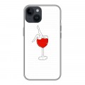 Дизайнерский пластиковый чехол для Iphone 14 Истина в вине