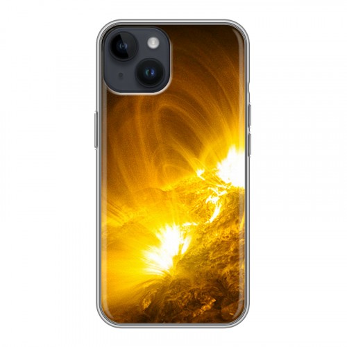 Дизайнерский пластиковый чехол для Iphone 14 Солнце