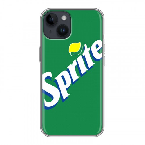 Дизайнерский пластиковый чехол для Iphone 14 Sprite