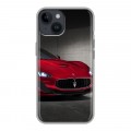 Дизайнерский пластиковый чехол для Iphone 14 Maserati