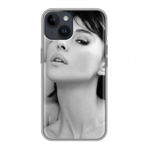 Дизайнерский пластиковый чехол для Iphone 14 Моника Белуччи