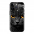 Дизайнерский силиконовый чехол для Iphone 14 Pro Коты