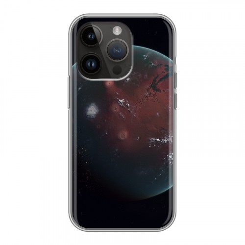 Дизайнерский силиконовый чехол для Iphone 14 Pro Марс