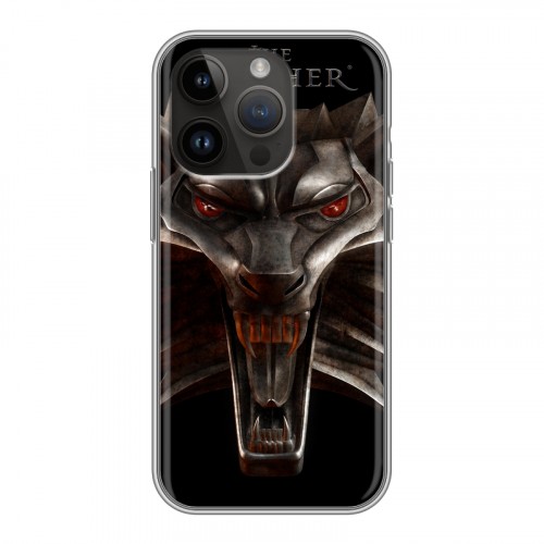 Дизайнерский силиконовый чехол для Iphone 14 Pro Witcher