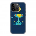 Дизайнерский силиконовый чехол для Iphone 14 Pro Обезьяны