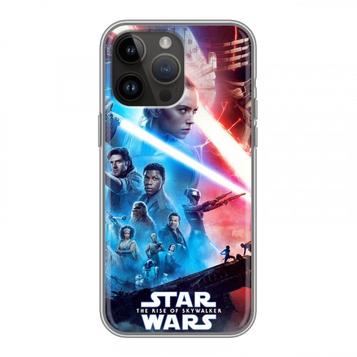 Дизайнерский силиконовый чехол для Iphone 14 Pro Max Звездные войны