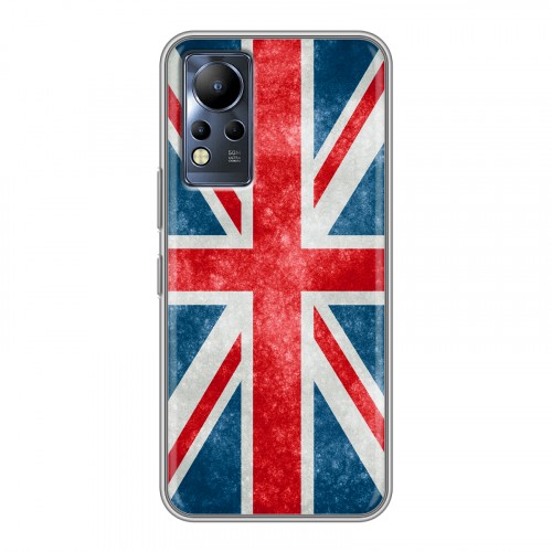 Дизайнерский силиконовый чехол для Infinix Note 12 Флаг Британии