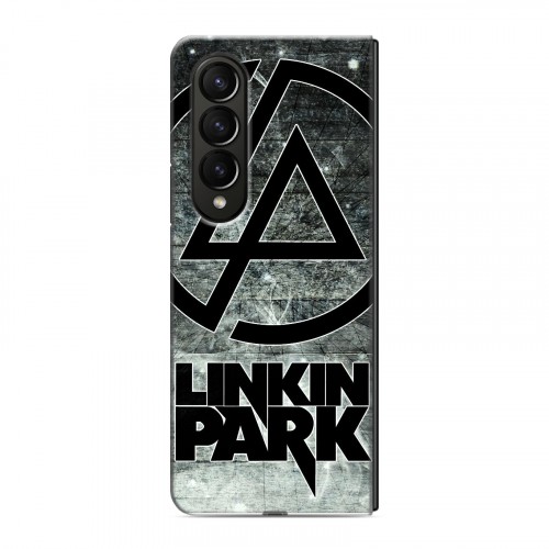 Дизайнерский пластиковый чехол для Samsung Galaxy Z Fold 4 Linkin Park