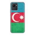 Дизайнерский пластиковый чехол для Realme C30 Флаг Азербайджана