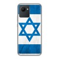Дизайнерский силиконовый чехол для Realme C30 Флаг Израиля