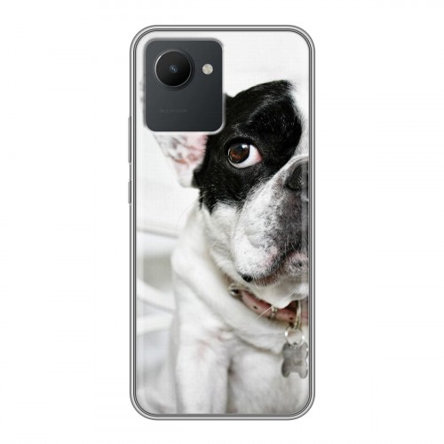 Дизайнерский силиконовый чехол для Realme C30 Собаки