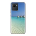 Дизайнерский силиконовый чехол для Realme C30 Пляж