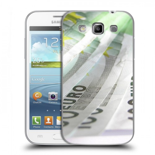 Дизайнерский пластиковый чехол для Samsung Galaxy Win Текстуры денег