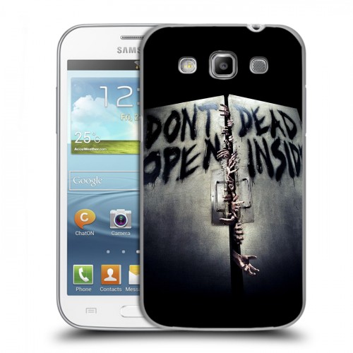Дизайнерский пластиковый чехол для Samsung Galaxy Win Ходячие мертвецы