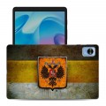 Дизайнерский силиконовый чехол для Realme Pad Mini Российский флаг