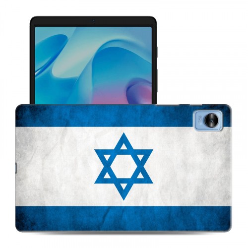Дизайнерский силиконовый чехол для Realme Pad Mini флаг Израиля