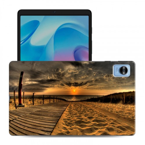 Дизайнерский силиконовый чехол для Realme Pad Mini пляж