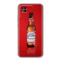 Дизайнерский силиконовый чехол для Xiaomi Redmi 10A Budweiser