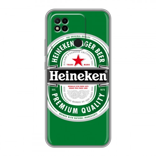 Дизайнерский пластиковый чехол для Xiaomi Redmi 10A Heineken