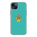Дизайнерский пластиковый чехол для Iphone 14 Plus Pokemo Go