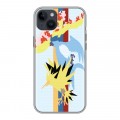 Дизайнерский пластиковый чехол для Iphone 14 Plus Покемоны