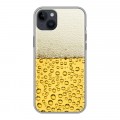 Дизайнерский пластиковый чехол для Iphone 14 Plus Пузырьки пива